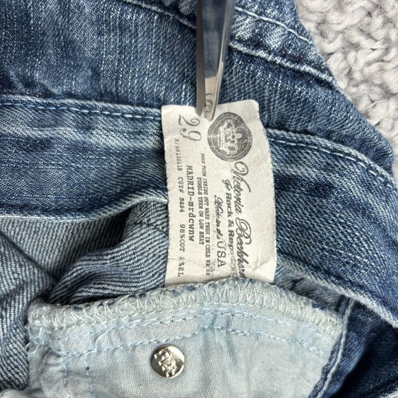Rock & Republic Jeans Womens 29 Victoria Beckham Iconic Crown Cuffed Denim Class - Picture 3 of 5